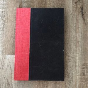 ✨ Coffee Table Book, Royal Family. Red and Black Hardcover Book